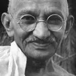 Portrait de Gandhi